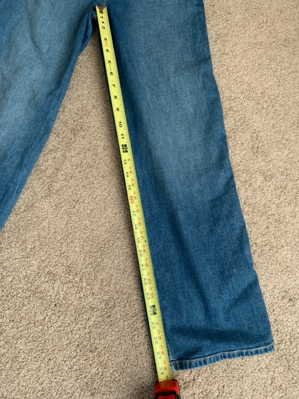 abercrombie kids Wide-Leg Jeans in Medium Blue Wash Size 15/16 - Picture 4 of 6